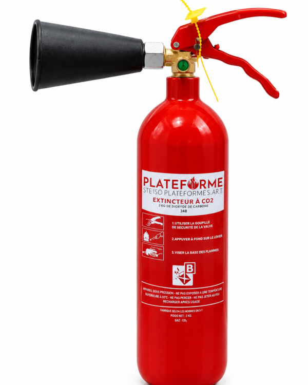 Extincteur CO₂ – 2 kg
